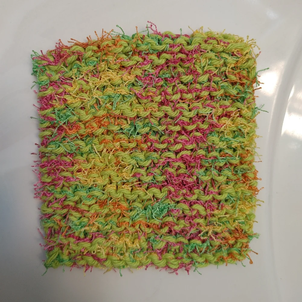 Scrubby Exfoliating Washcloths, Tropical, 3-Piece Set